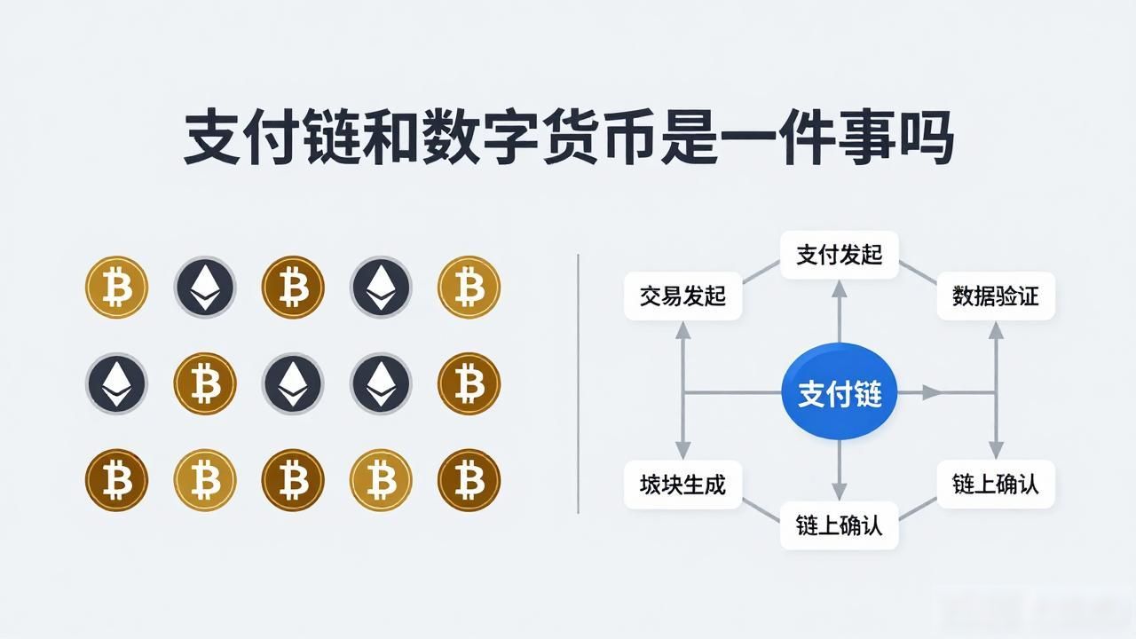 支付链和数字货币是一回事吗