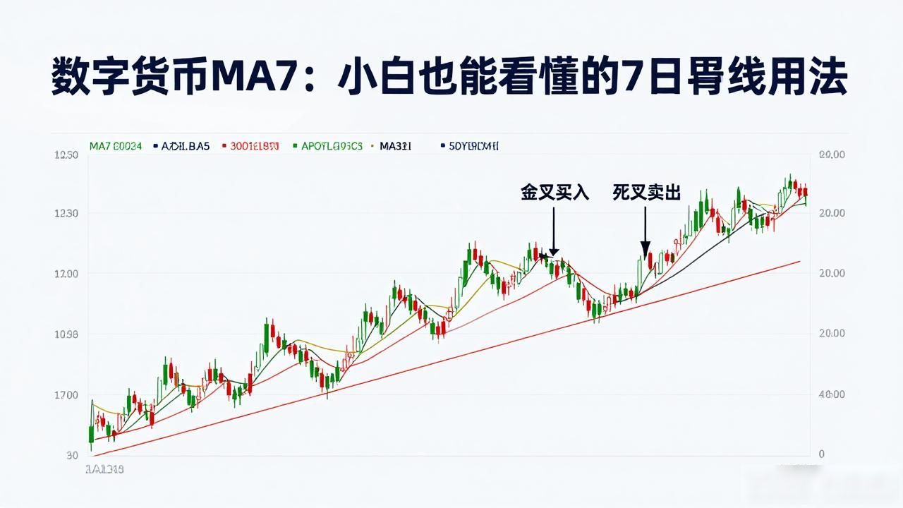数字货币MA7：小白也能看懂的7日均线用法