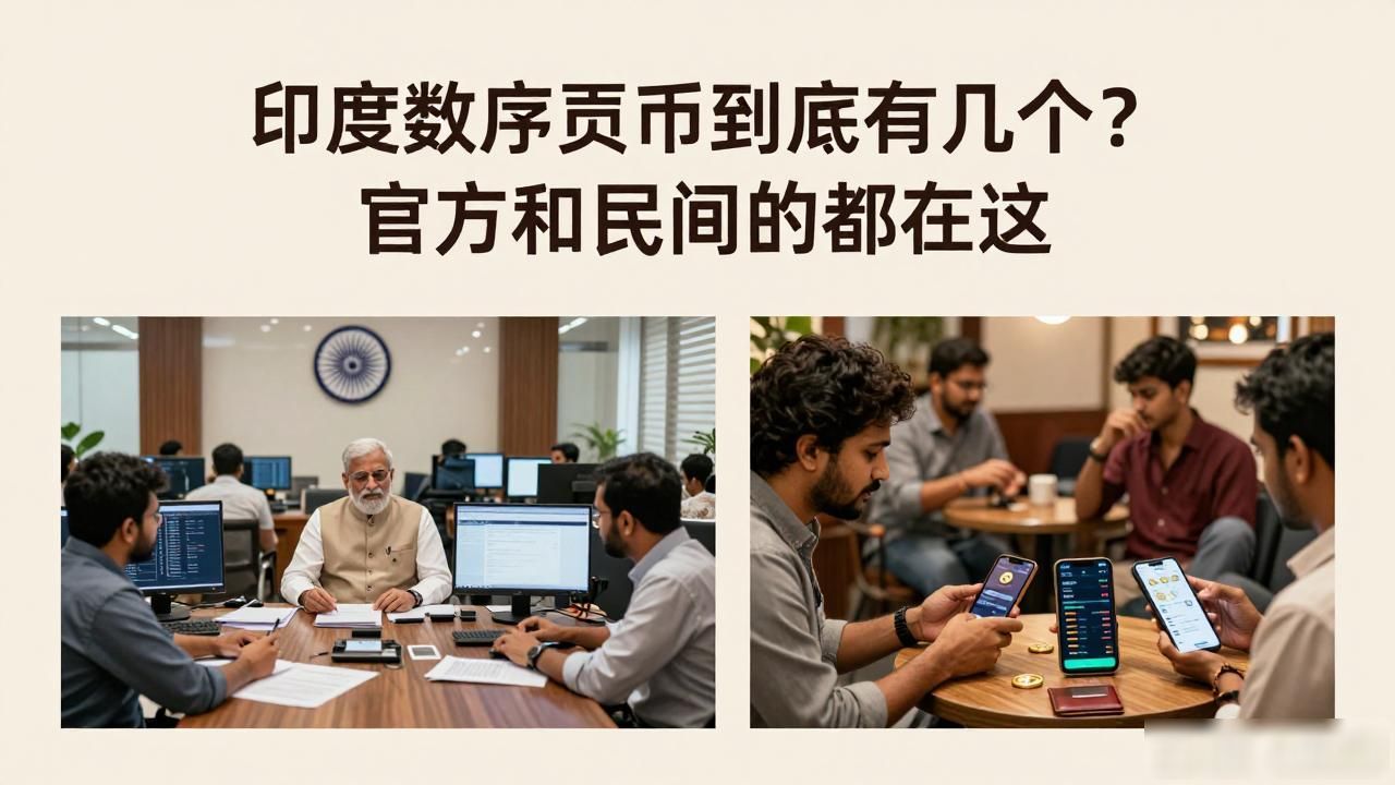 印度数字货币到底有几个？官方和民间的都在这