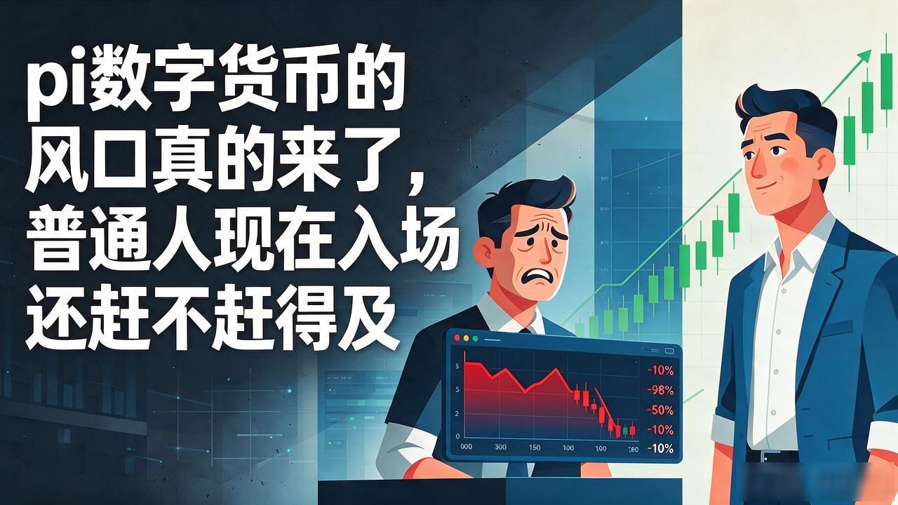 pi数字货币的风口真的来了，普通人现在入场还赶不赶得及