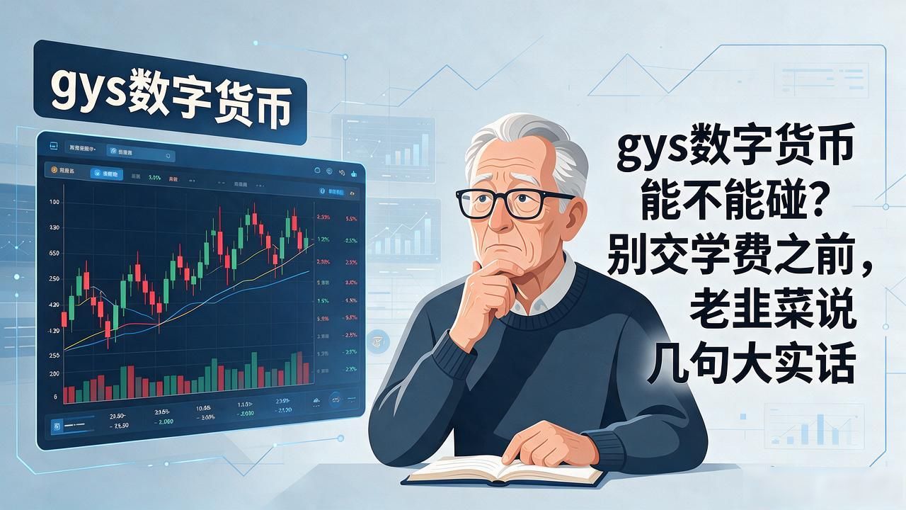 gys数字货币能不能碰？别交学费之前，老韭菜说几句大实话