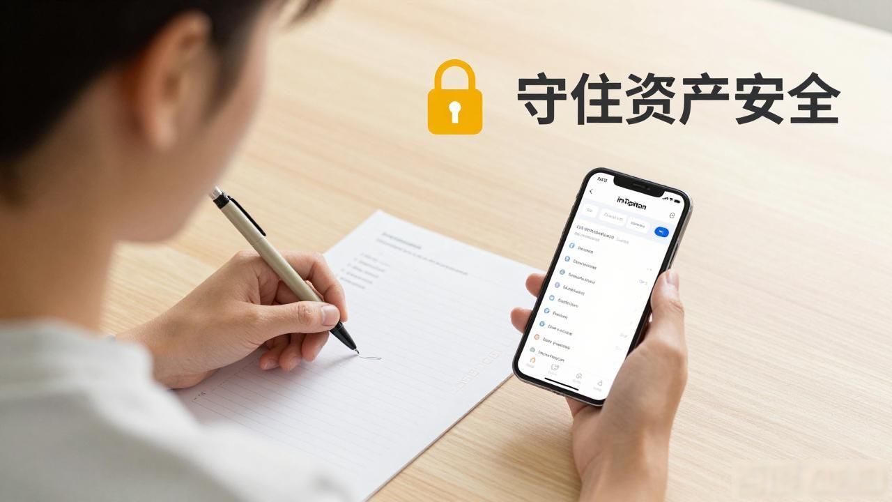 imToken正版网站怎么找？三步守住资产安全