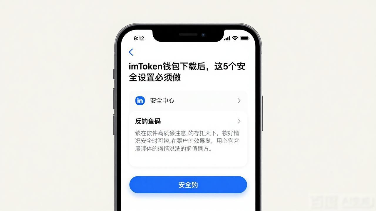 imToken钱包下载后，这5个安全设置必须做