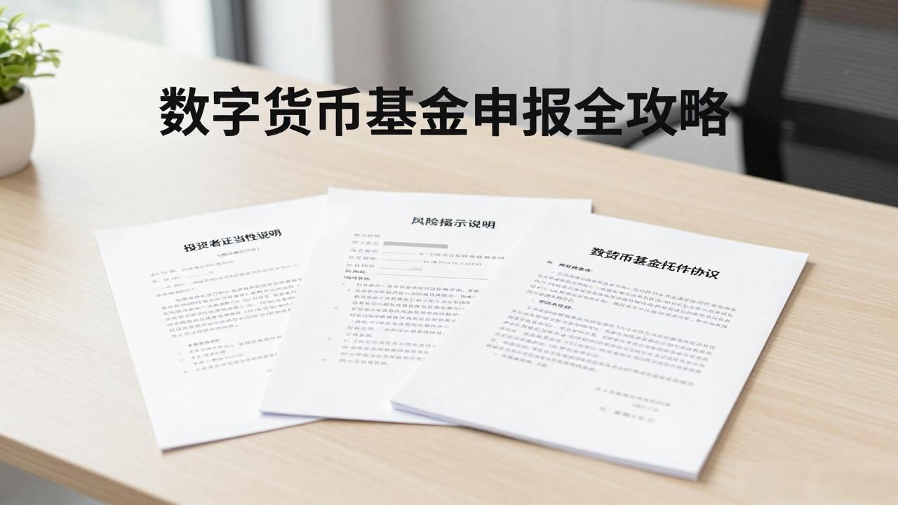 数字货币基金申报全攻略