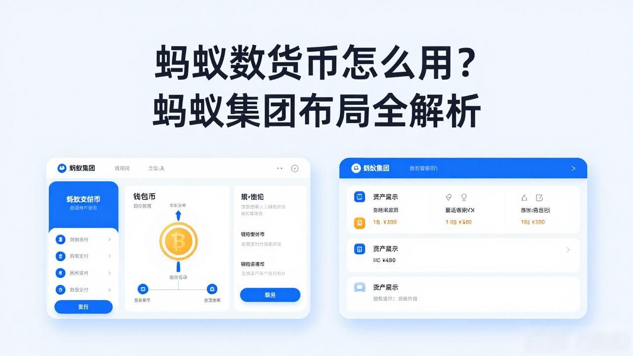 蚂蚁数字货币怎么用？蚂蚁集团布局全解析