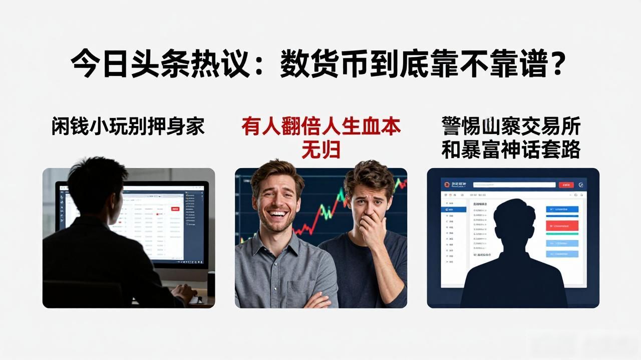 今日头条热议：数字货币到底靠不靠谱？