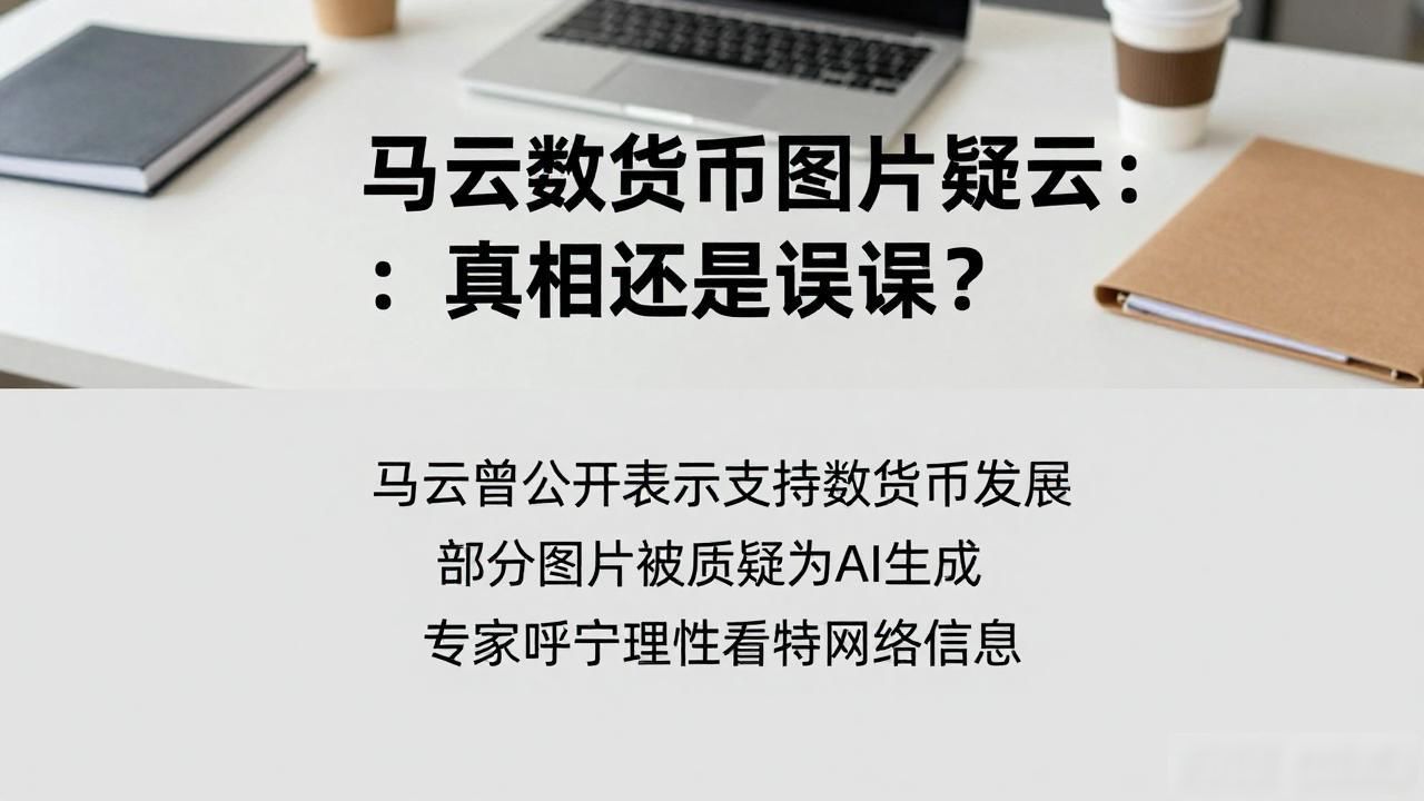 马云数字货币图片疑云：真相还是误解？