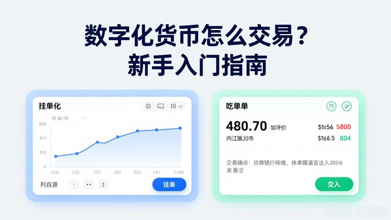 数字化货币怎么交易？新手入门指南
