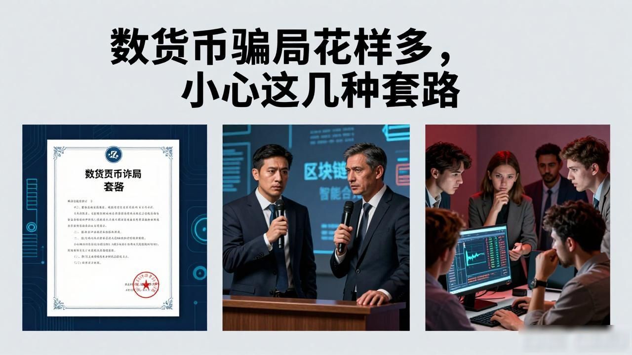 数字货币骗局花样多，小心这几种套路