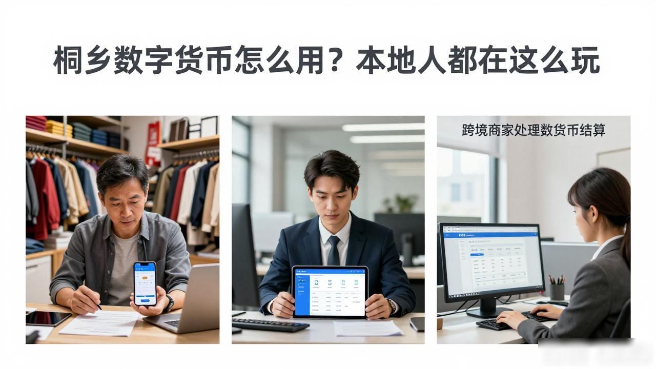 桐乡数字货币怎么用？本地人都在这么玩