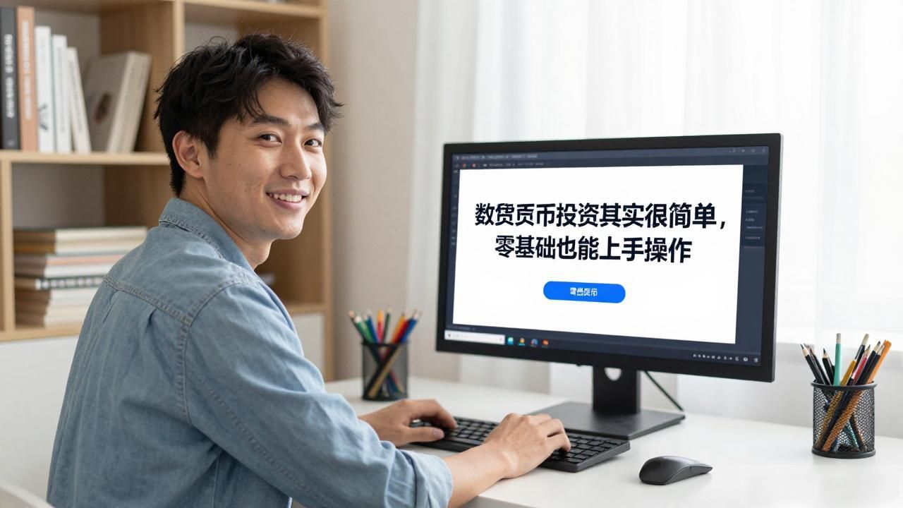 数字货币投资其实很简单，零基础也能上手操作