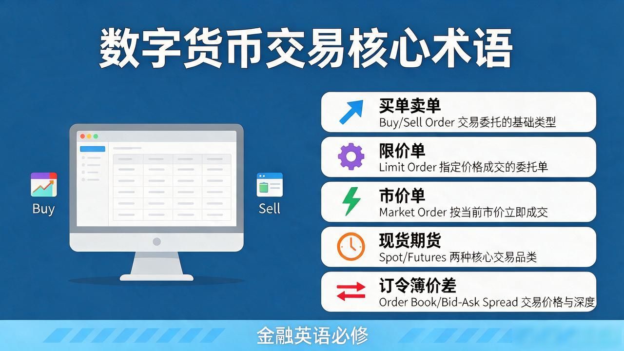 金融英语必修：数字货币行业核心术语全解析