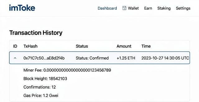 手把手教你查imToken官网历史交易记录
