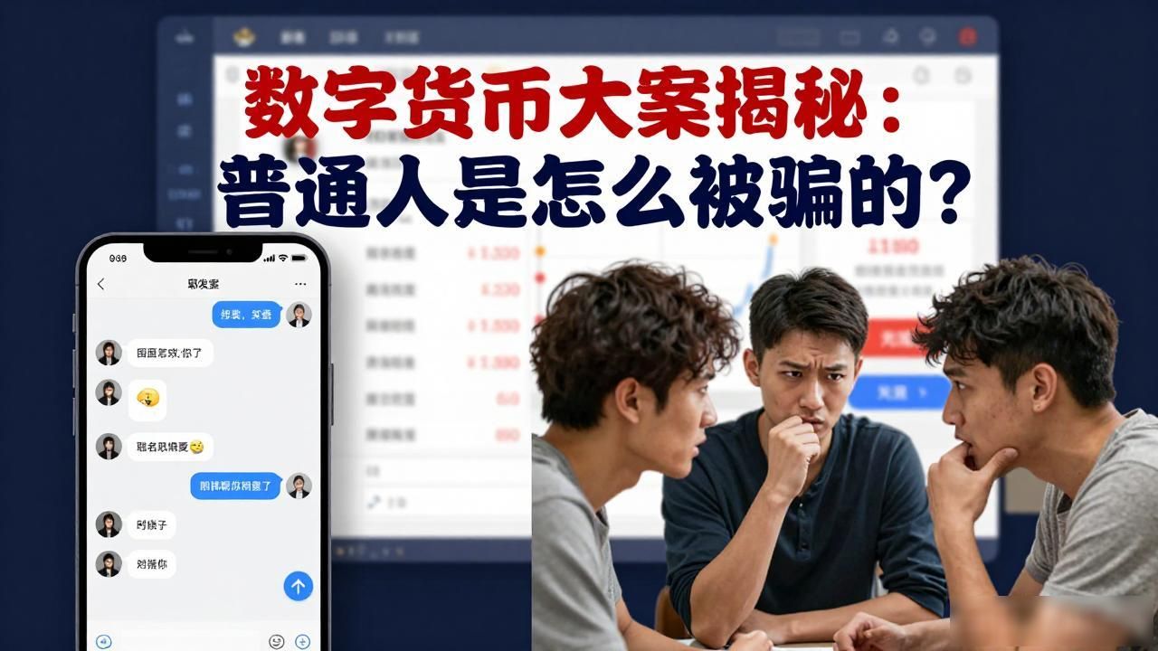 数字货币大案揭秘：普通人是怎么被骗的？