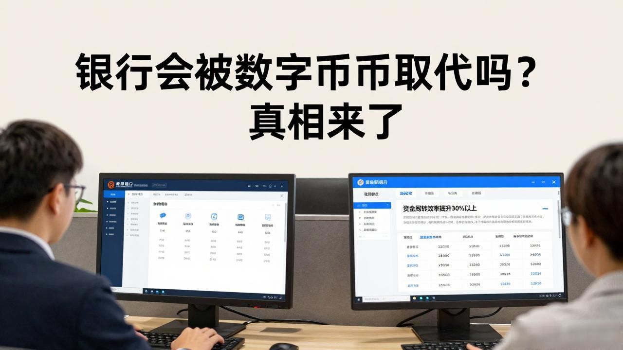 银行会被数字货币取代吗？真相来了