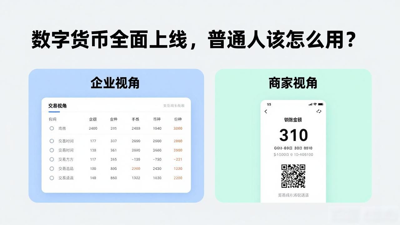 数字货币全面上线，普通人该怎么用？