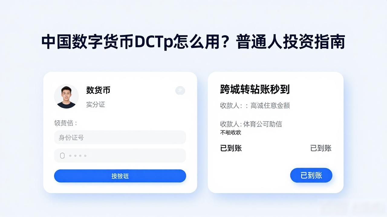 中国数字货币DCTp怎么用？普通人投资指南