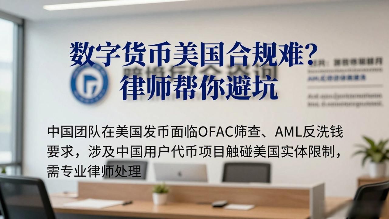 数字货币美国合规难？律师帮你避坑