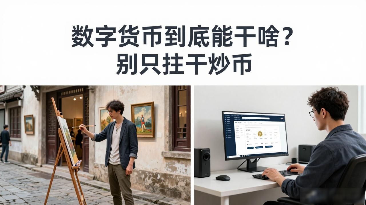 数字货币到底能干啥？别只盯着炒币