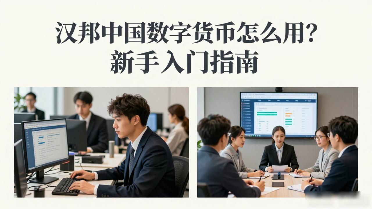 汉邦中国数字货币怎么用？新手入门指南