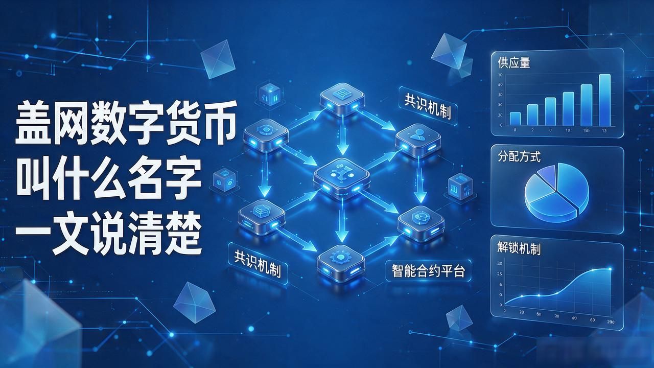 盖网数字货币叫什么名字 一文说清楚