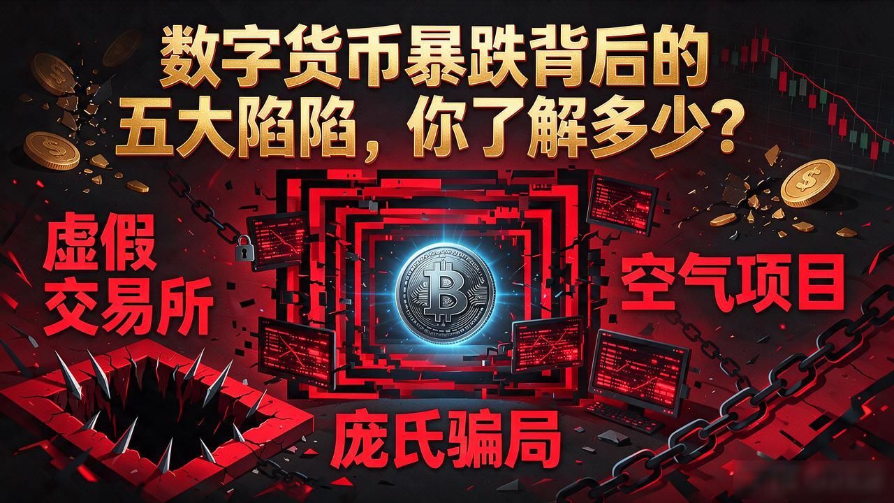 数字货币暴跌背后的五大陷阱，你了解多少？