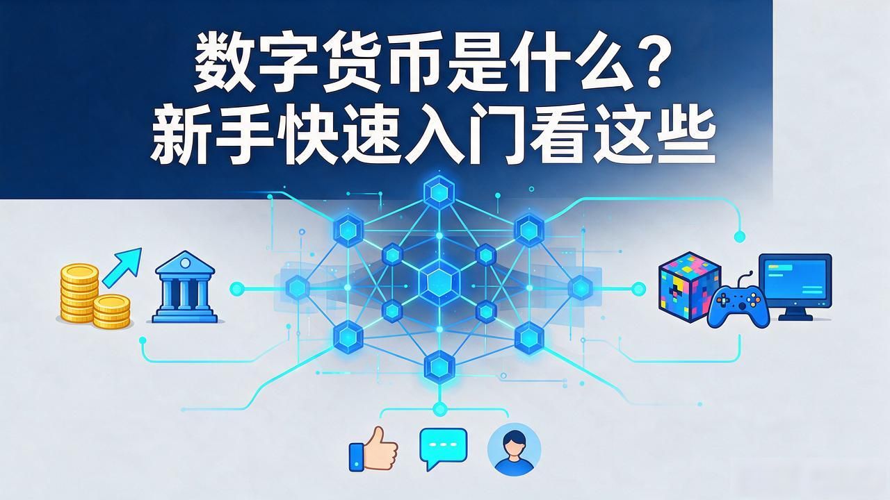 数字货币是什么？新手快速入门看这些